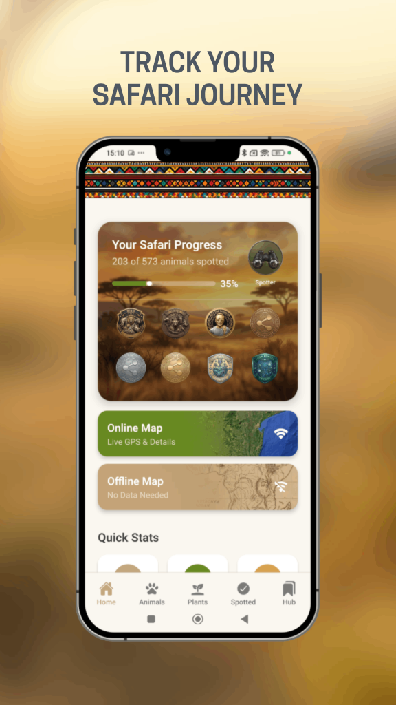 Kruger Companion App — Offline GPS map of Kruger National Park with points of interest